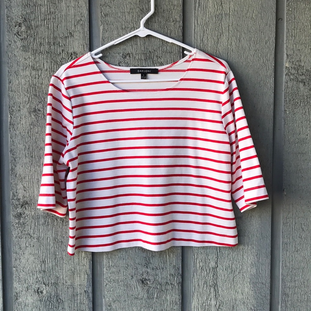 Darjoni striped tee